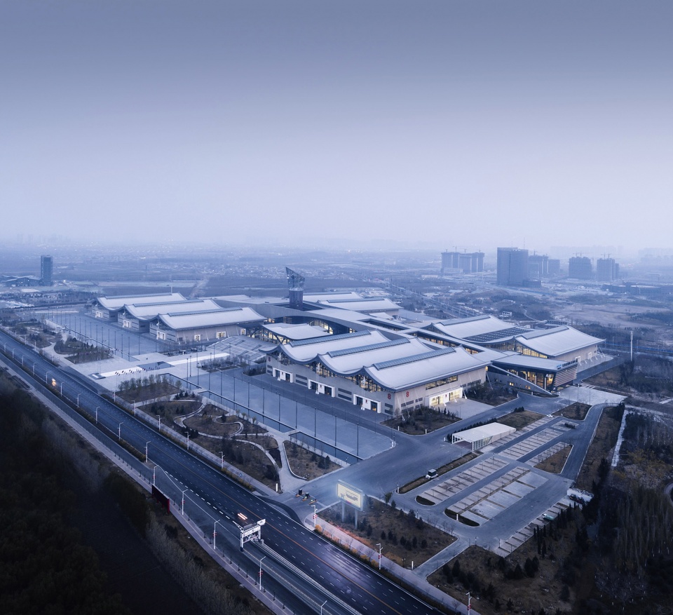 shijiazhuang international convention and exhibition center china by thad