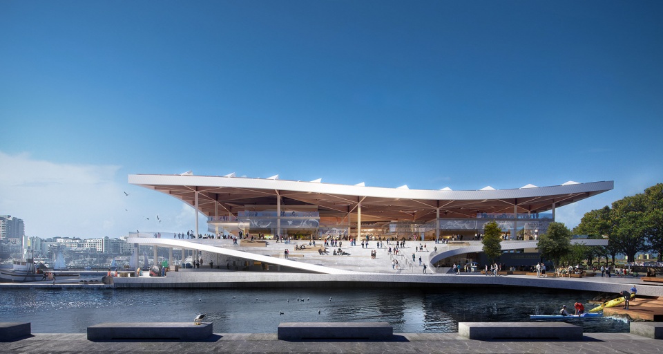 3xns cutting edge design for sydney fish market gets the final go ahead