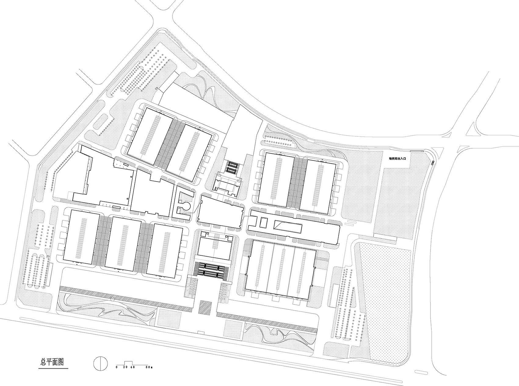 shijiazhuang international convention and exhibition center china by thad