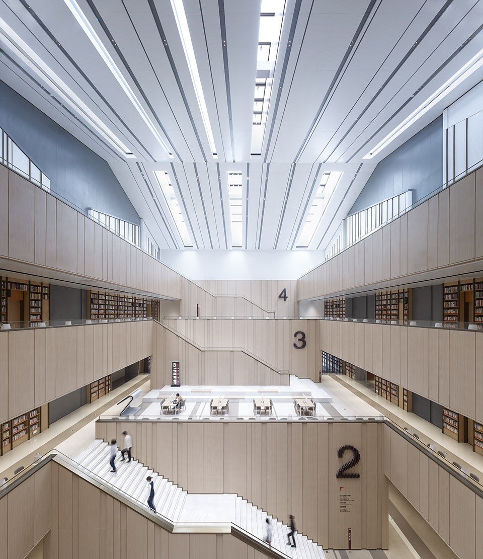 library and archive at tianjin eco city china by gmp