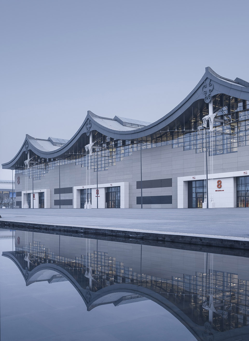 shijiazhuang international convention and exhibition center china by thad