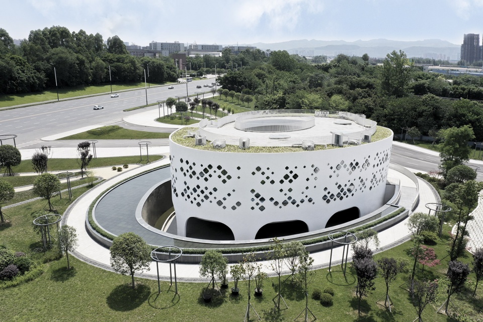 longquan well chengdu jingkai white building china by crox