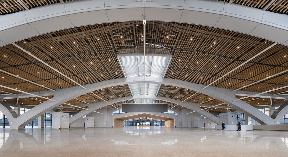 shijiazhuang international convention and exhibition center china by thad