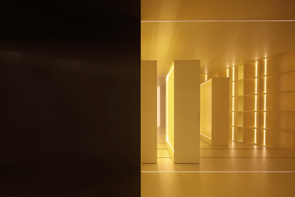chasing light paint art space china by wusun space 1