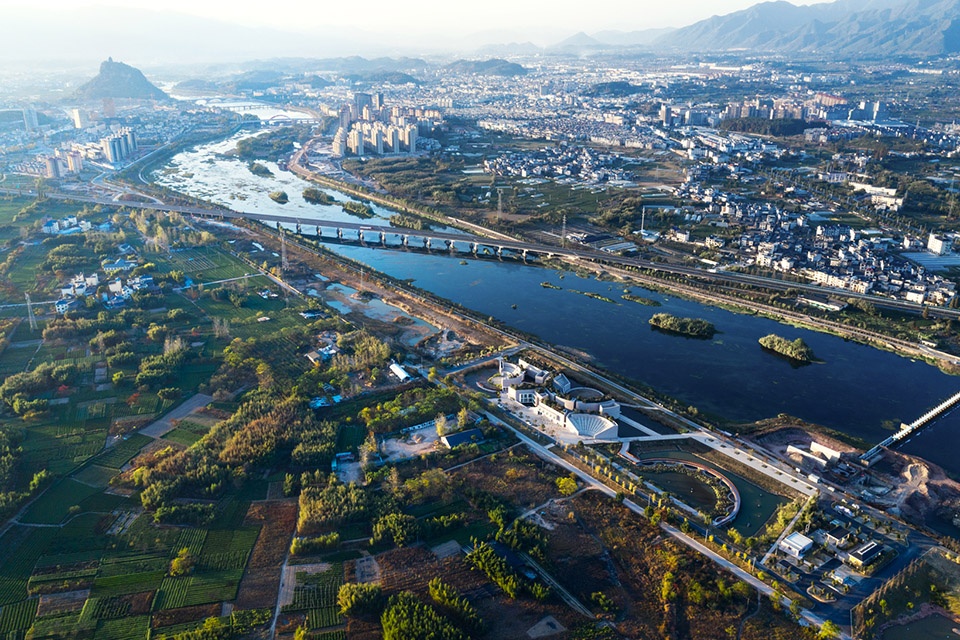 water conservancy centre china by dna design and architecture
