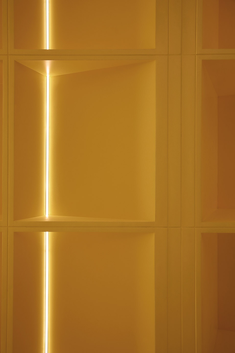 chasing light paint art space china by wusun space