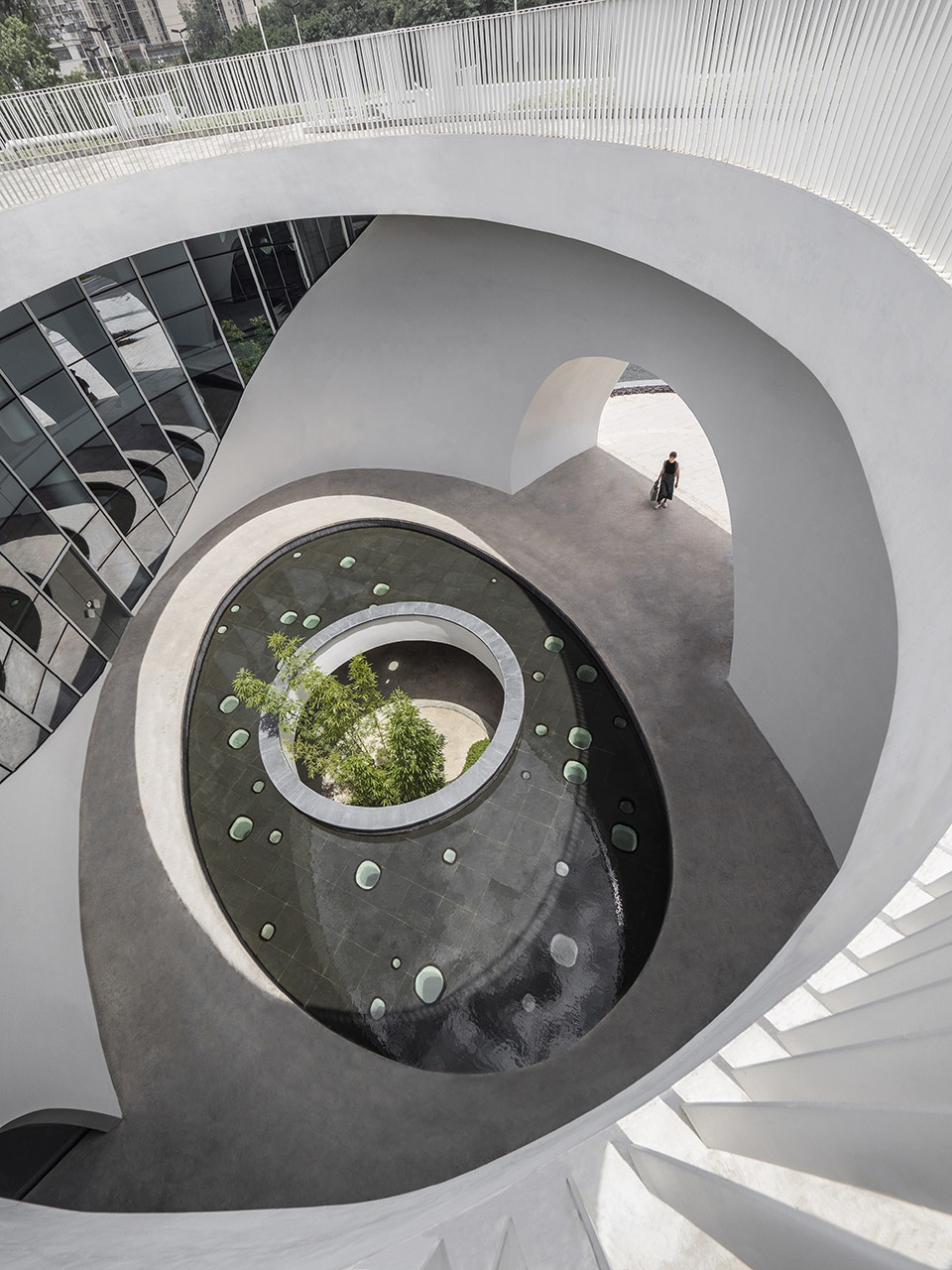 longquan well chengdu jingkai white building china by crox