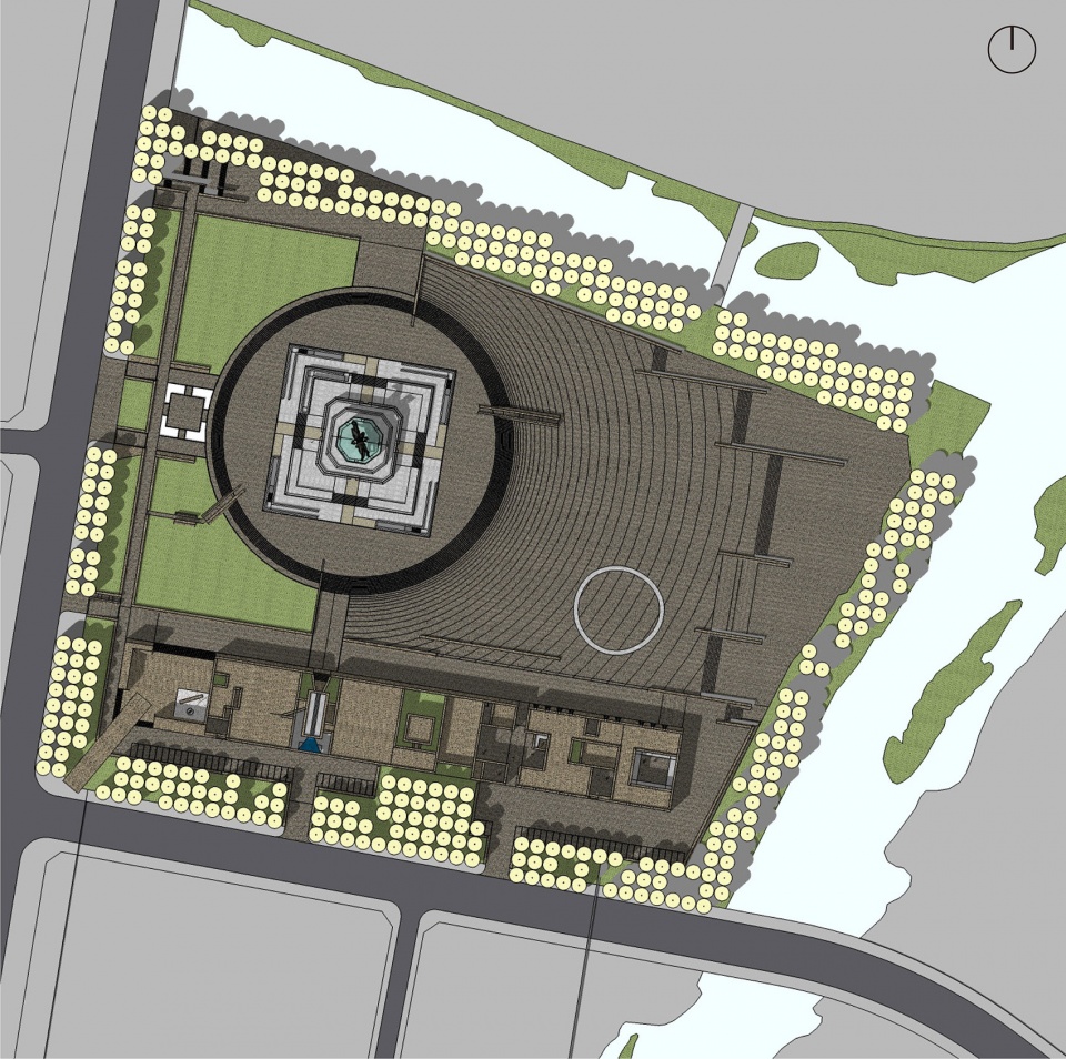 gesar squar yushu tibetan autonomous prefecture china by zhou kai hhdesign