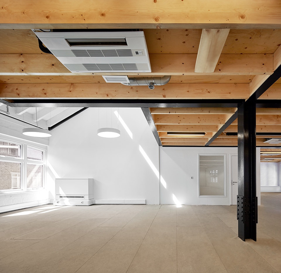 Platform 5 Architects Office Space with Long Yard London by Platform 5 Architects