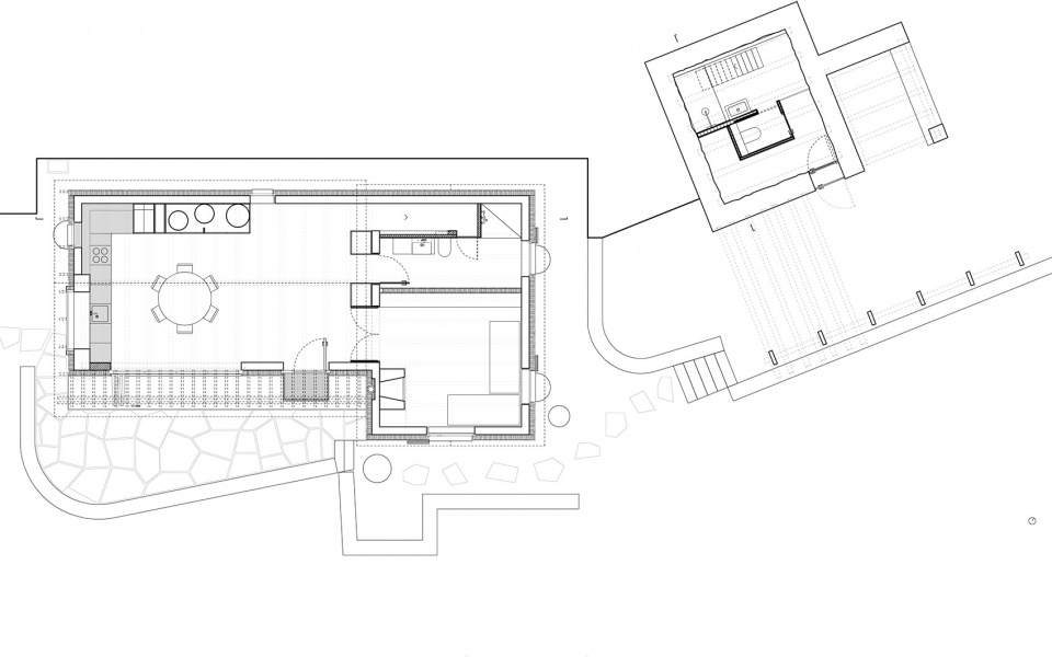 Calascino House Switzerland by studio inebi