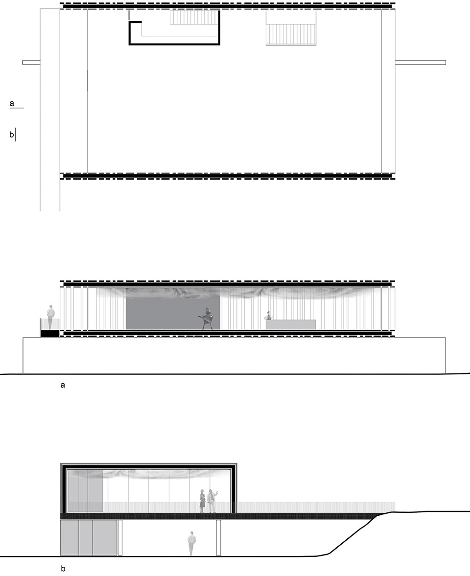 Suspended matter box Portugal by MMVarquitectos