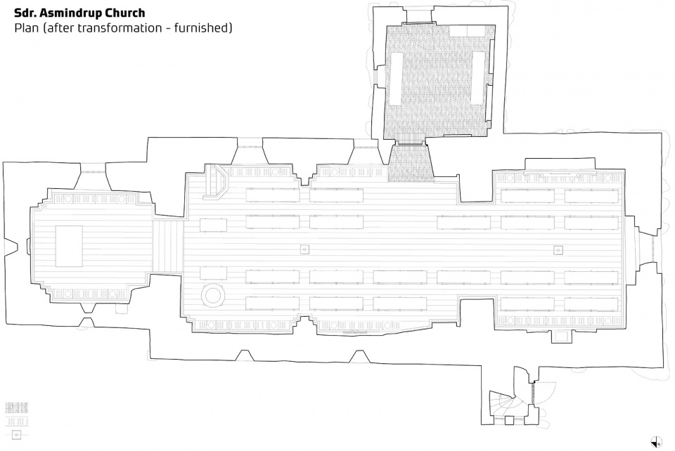 Medieval church reinvented in Sdr. Asmindrup by Arkitema Architects