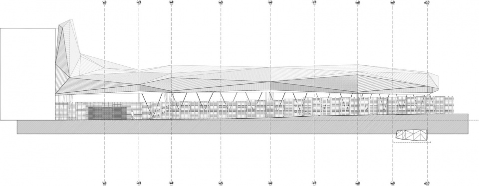 Deck over a roman site in Cartagena Spain by Amann Canovas Maruri