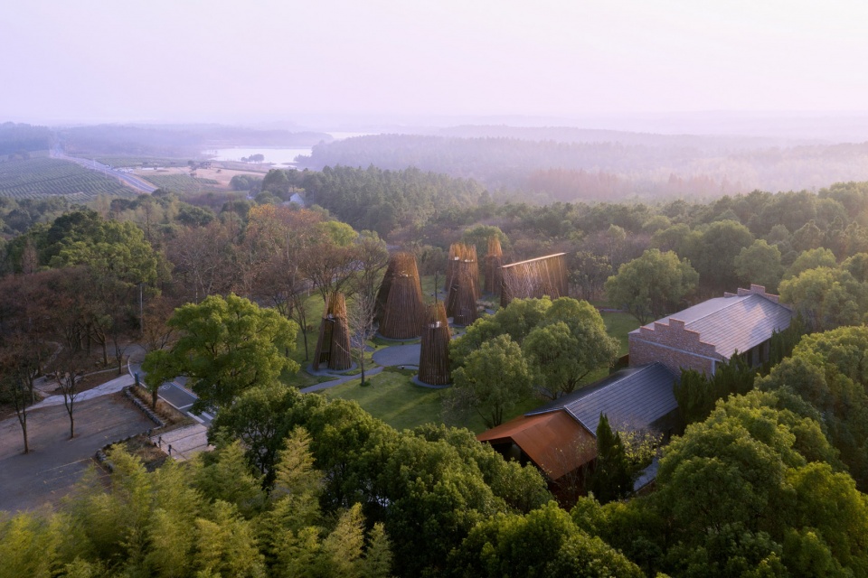 liyang yangwan visitor center by origin architect