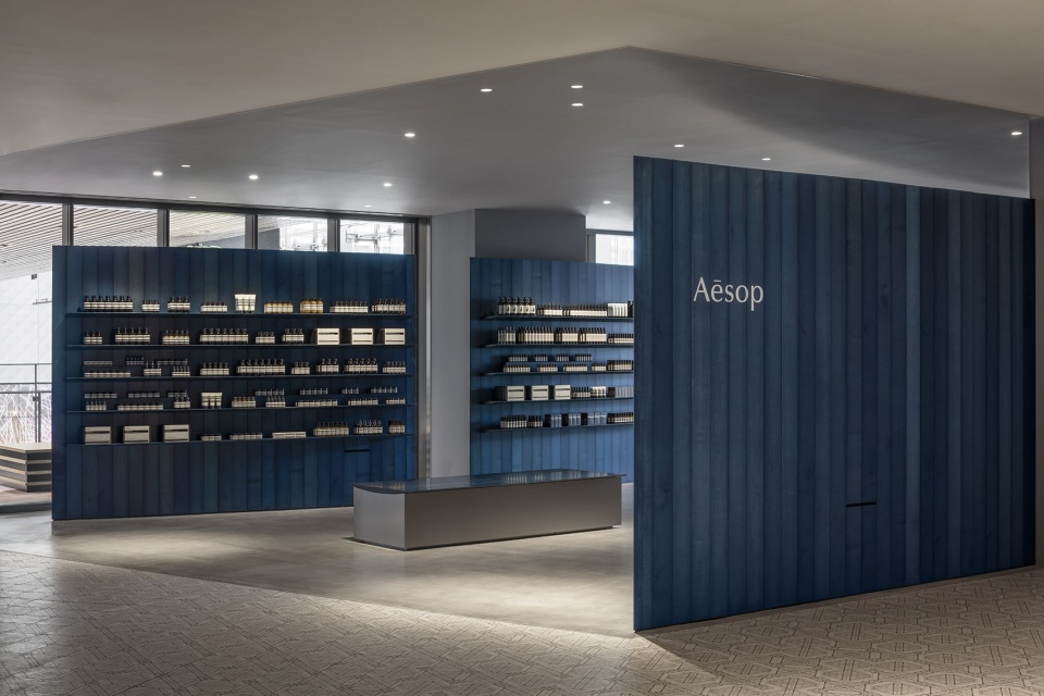 aesop newoman yokohama by torafu architects