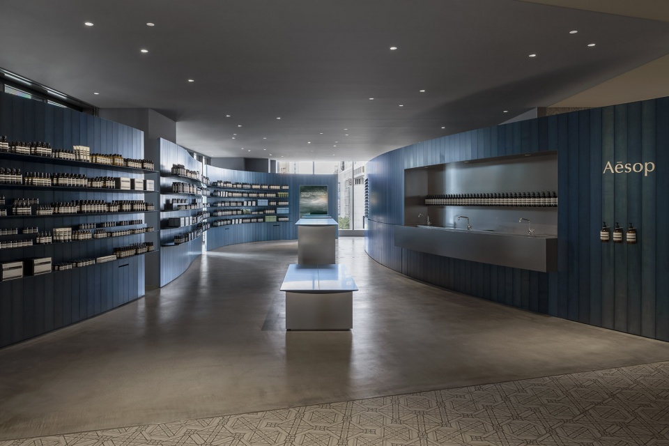 aesop newoman yokohama by torafu architects