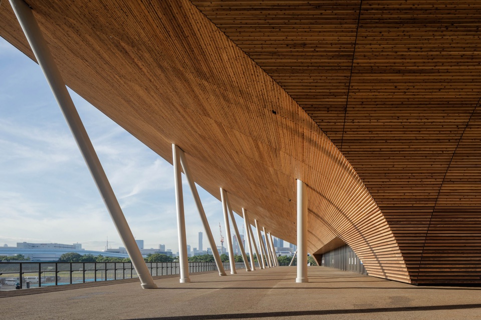 ariake gymnastics centre by nikken sekkei ltd