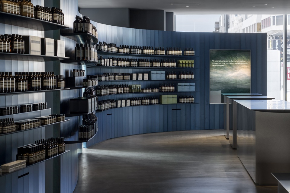 aesop newoman yokohama by torafu architects