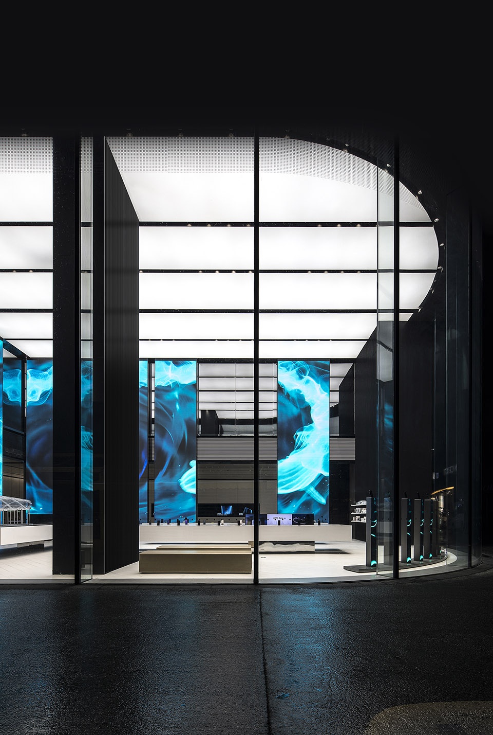 oppo super flag store china by domani