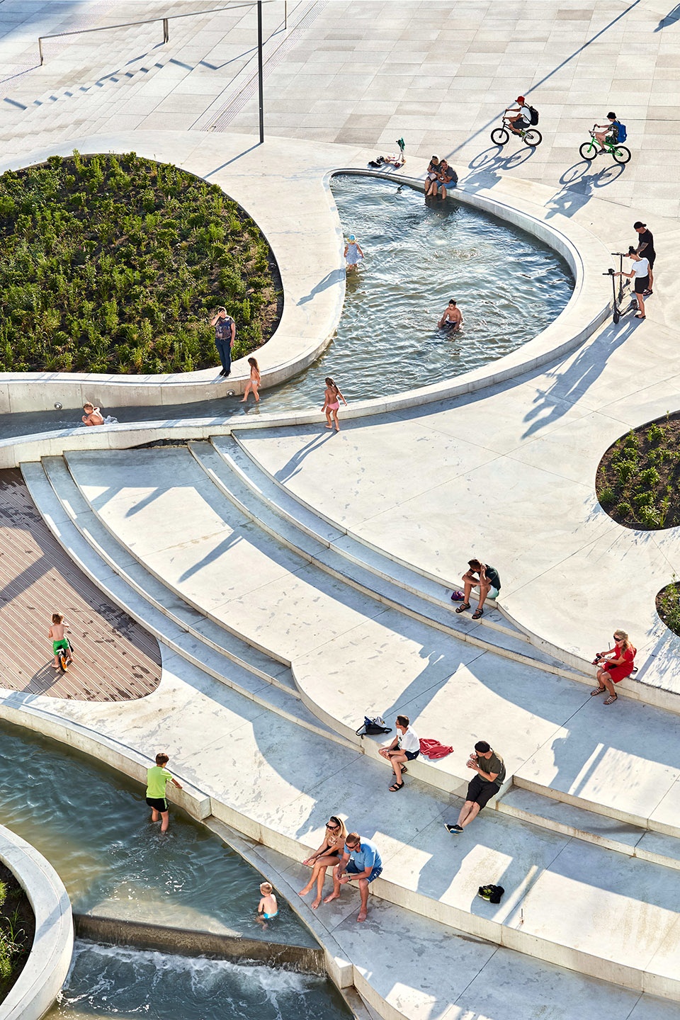 v plaza urban development by 3deluxe
