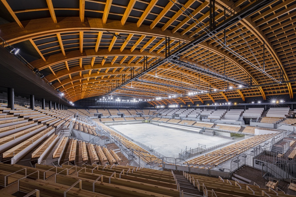 ariake gymnastics centre by nikken sekkei ltd