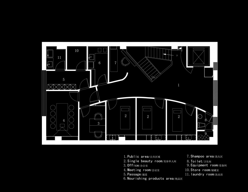 sooyou beauty salon china by ad architecture