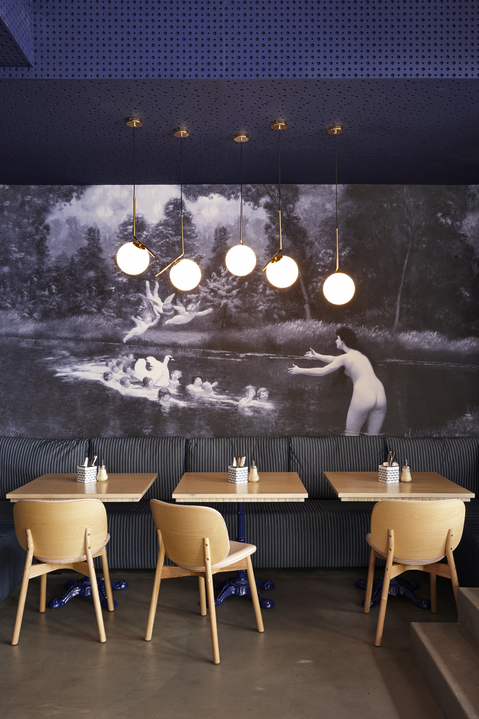 swan cafe by haldane martin