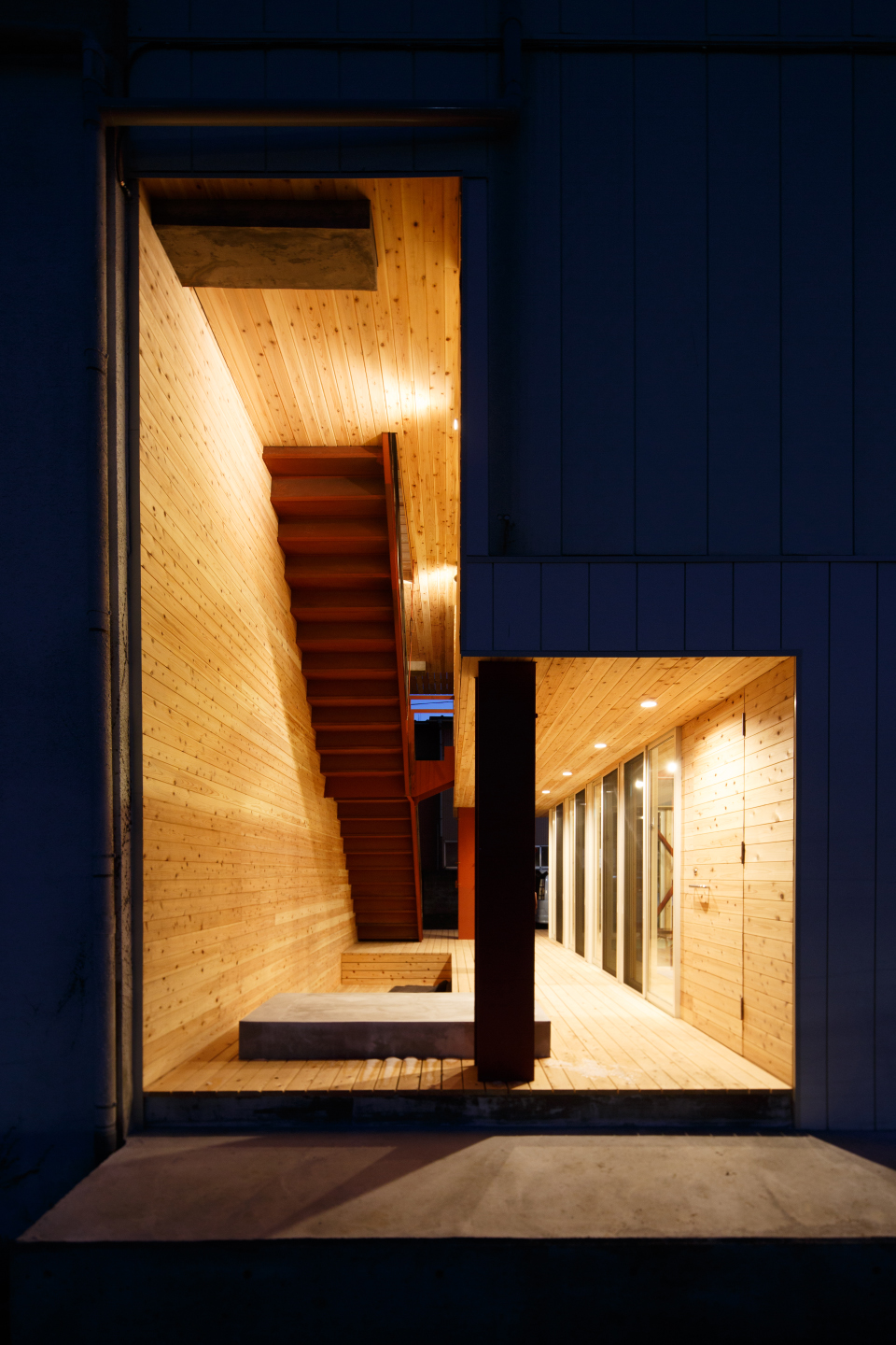 former fuji ice plant renovation by taku sakaushi