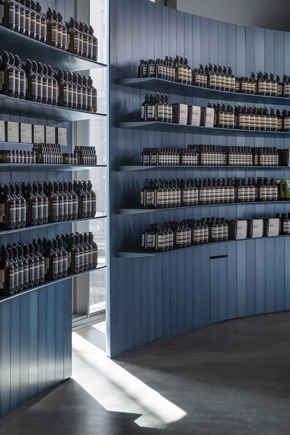 aesop newoman yokohama by torafu architects