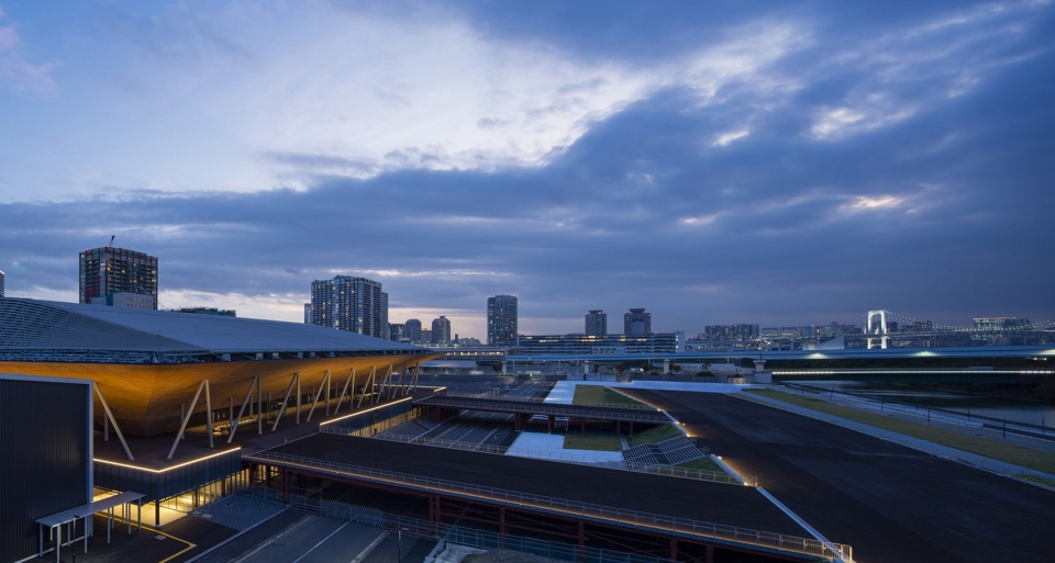 ariake gymnastics centre by nikken sekkei ltd