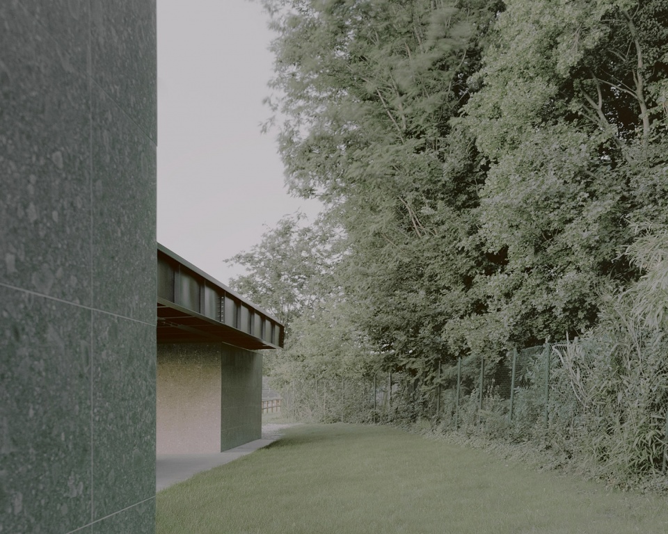 municipal stadium shelter by didone comacchio architects