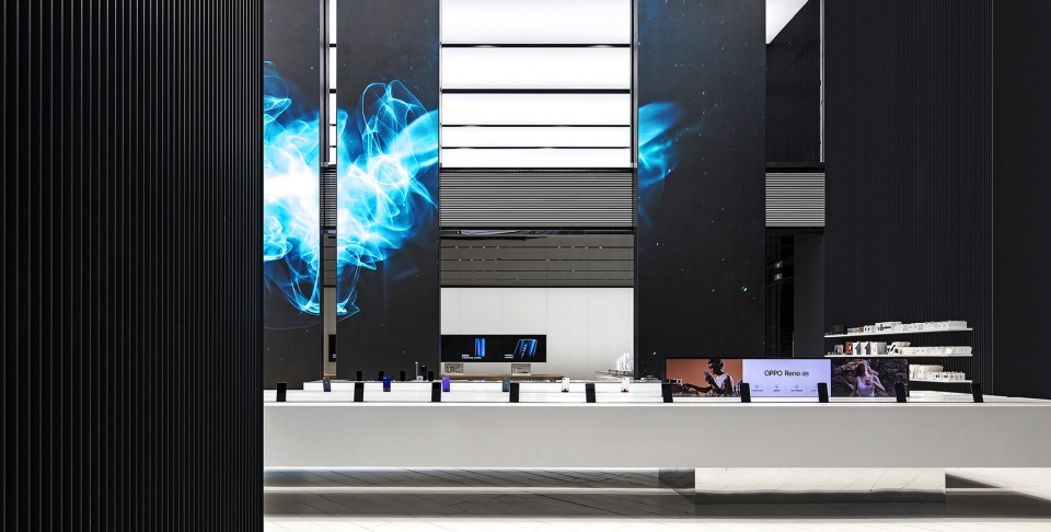 oppo super flag store china by domani