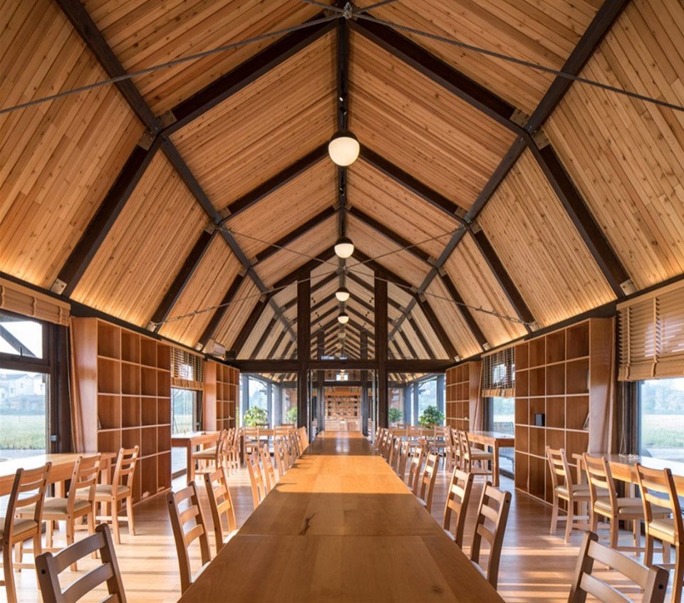 Huateng Hog House Rural Library by Leeko Studio 1 960x847