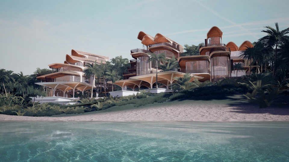 Roatán Próspera Residences Exterior LowWaterBoat Overview