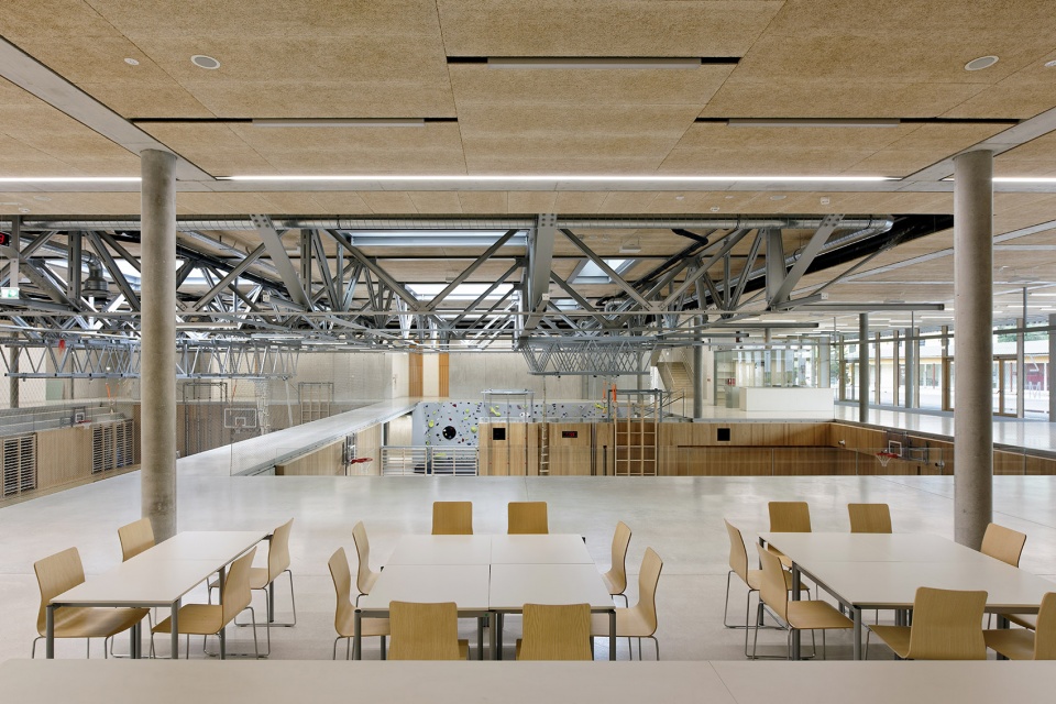 school complex gloggnitz by dietmar feichtinger architectes