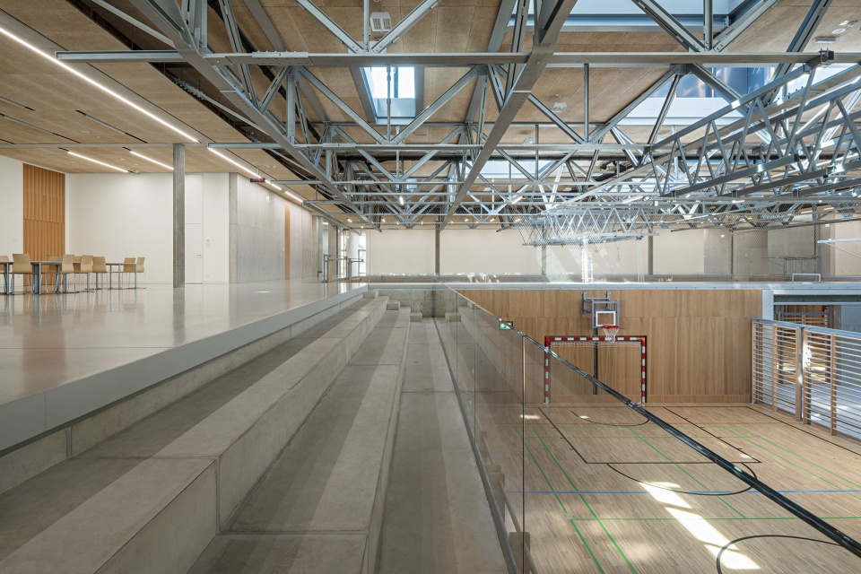 school complex gloggnitz by dietmar feichtinger architectes
