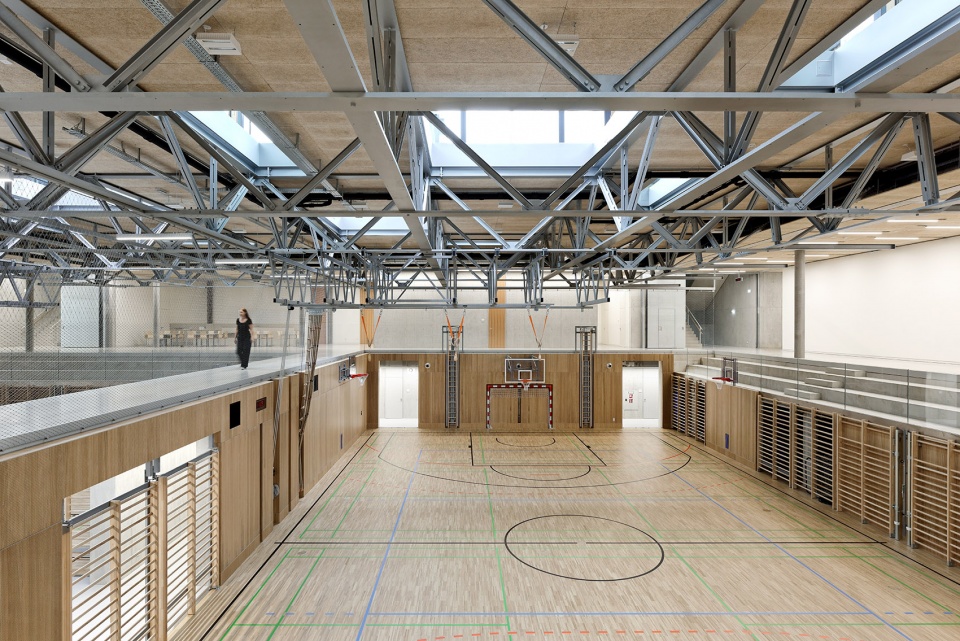 school complex gloggnitz by dietmar feichtinger architectes