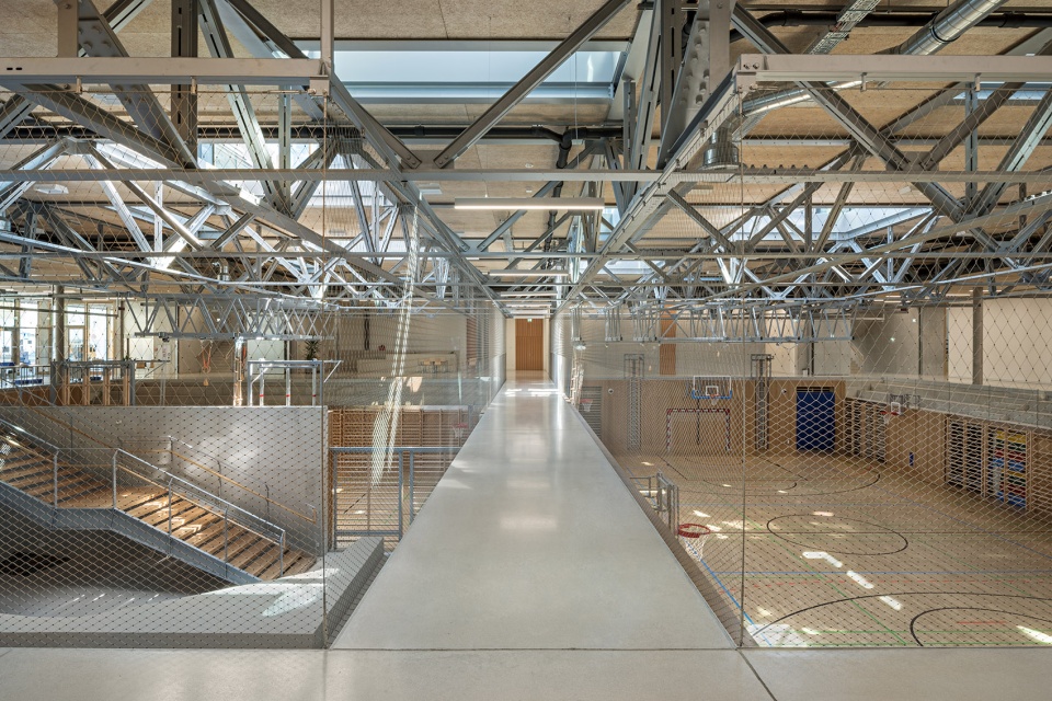 school complex gloggnitz by dietmar feichtinger architectes