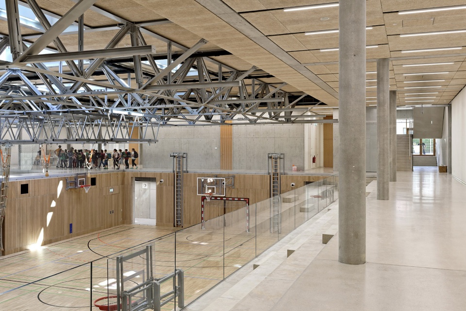 school complex gloggnitz by dietmar feichtinger architectes