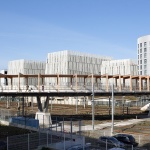 Saint-Laud火车站人行桥，法国 / Dietmar Feichtinger Architectes