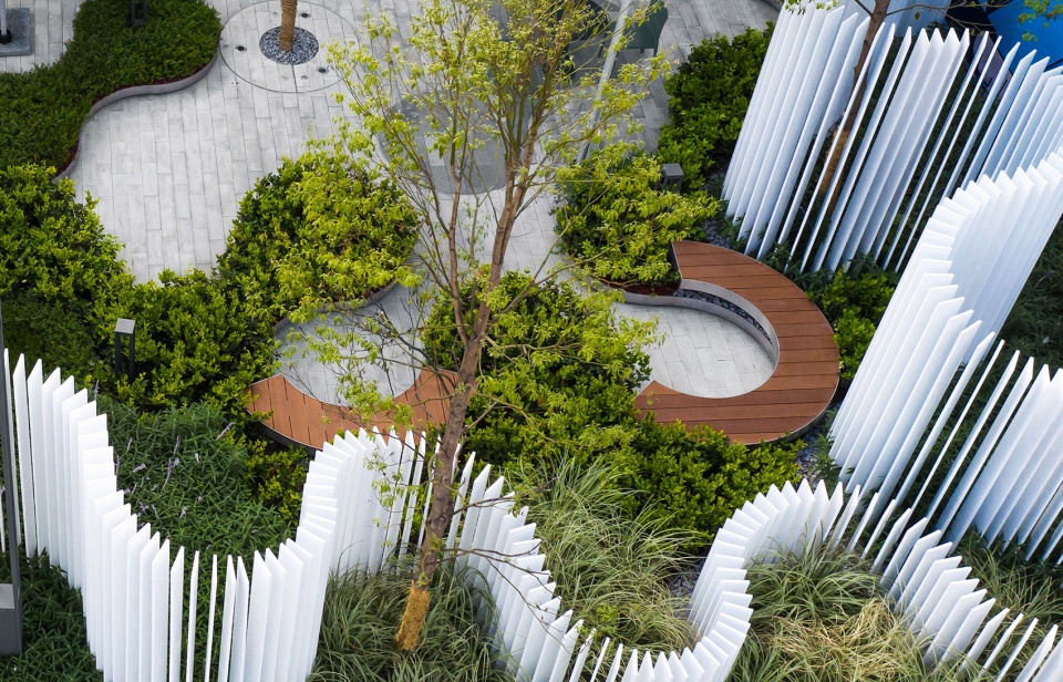 landscape design for the urban gallery hyperlane in chengdu china by aspect studios