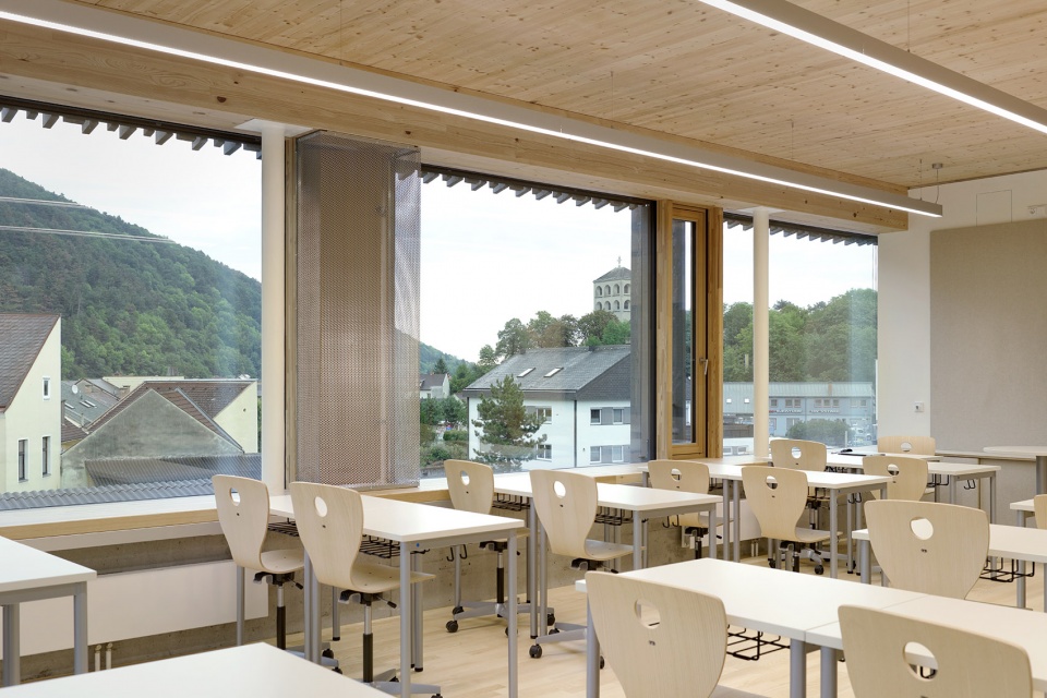 school complex gloggnitz by dietmar feichtinger architectes
