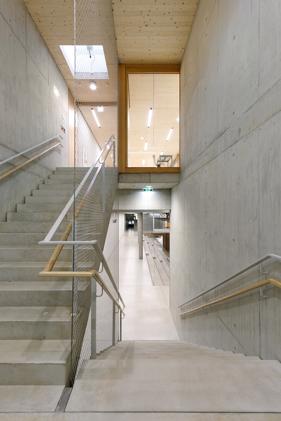 school complex gloggnitz by dietmar feichtinger architectes