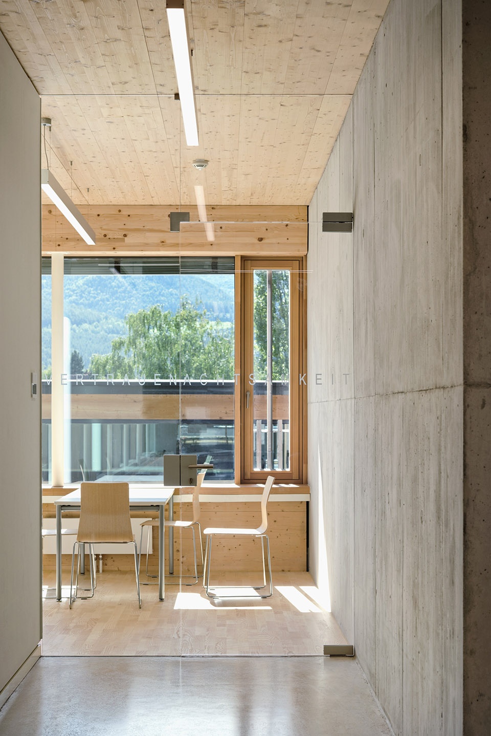 school complex gloggnitz by dietmar feichtinger architectes