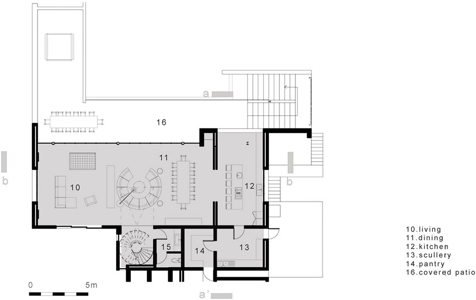 house b by daffonchio and associates architects