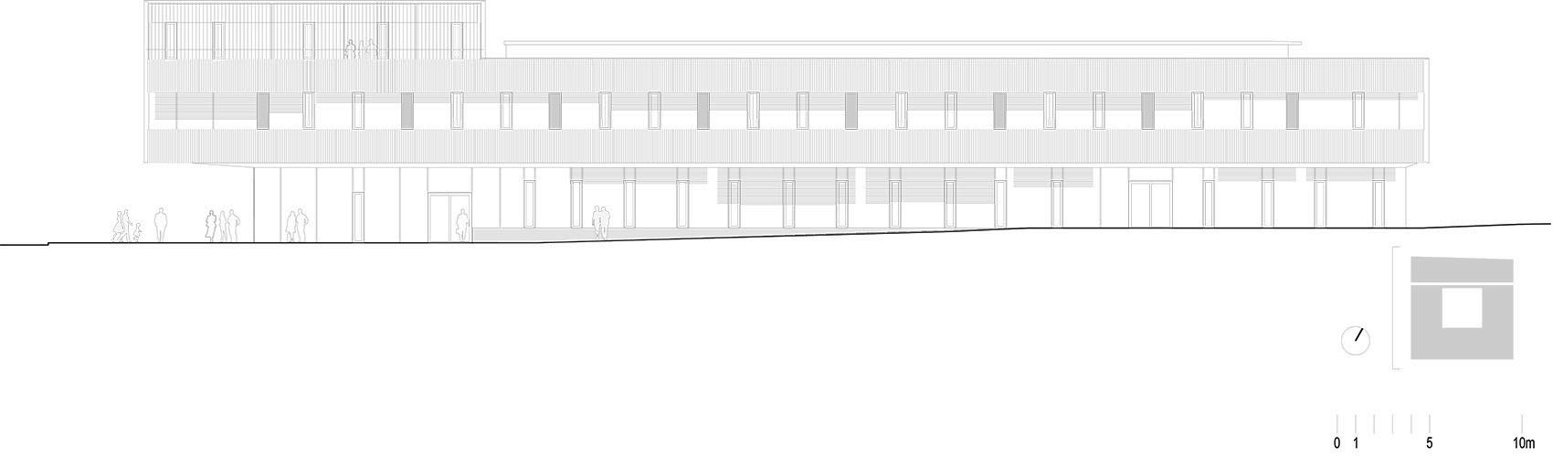 school complex gloggnitz by dietmar feichtinger architectes