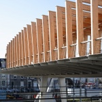 Saint-Laud火车站人行桥，法国 / Dietmar Feichtinger Architectes