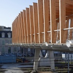 Saint-Laud火车站人行桥，法国 / Dietmar Feichtinger Architectes