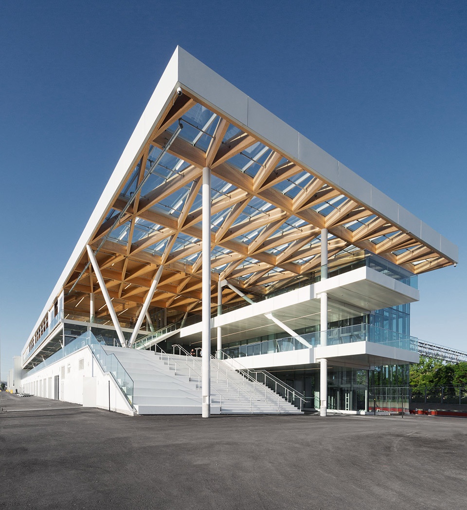 f1 paddock montreal by les architectes fabg