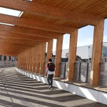 Saint-Laud火车站人行桥，法国 / Dietmar Feichtinger Architectes